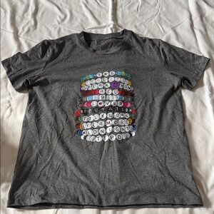 Charcoal Graphic Short Sleeve Tee